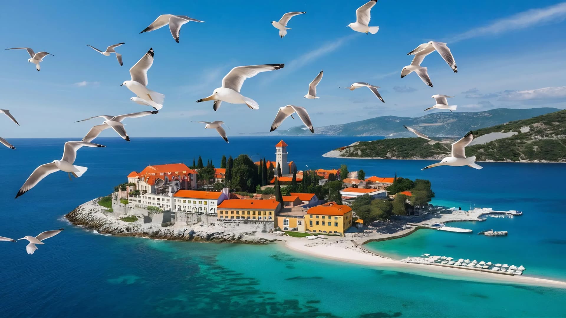 Adriyatik Kıyıları Budva Turu AJet Hava Yolları ile 7 Gece 8 Gün