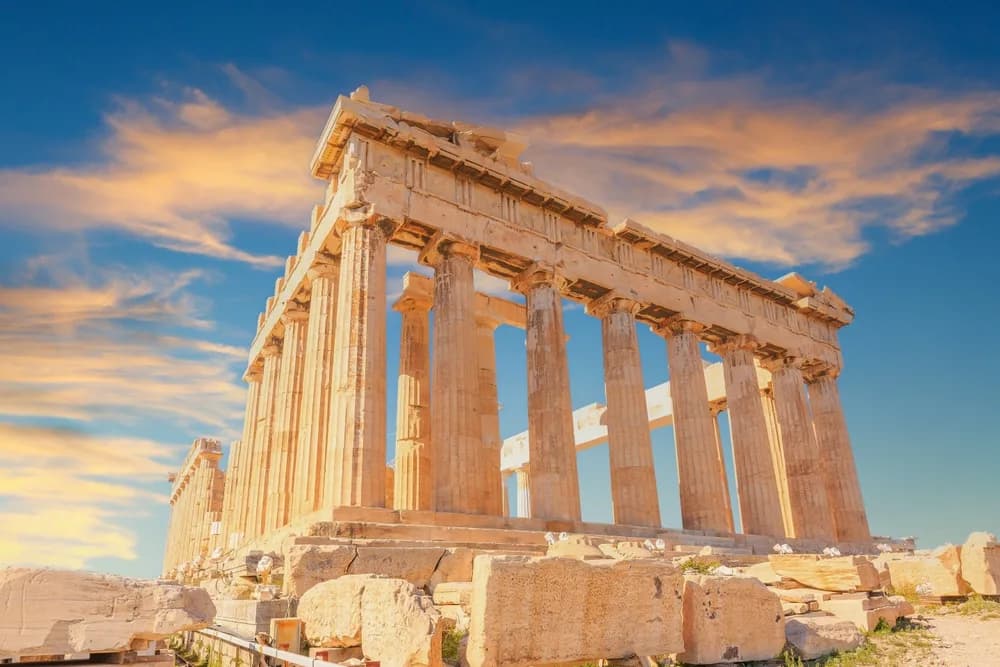 atina akropolis tapinagi manzarasi