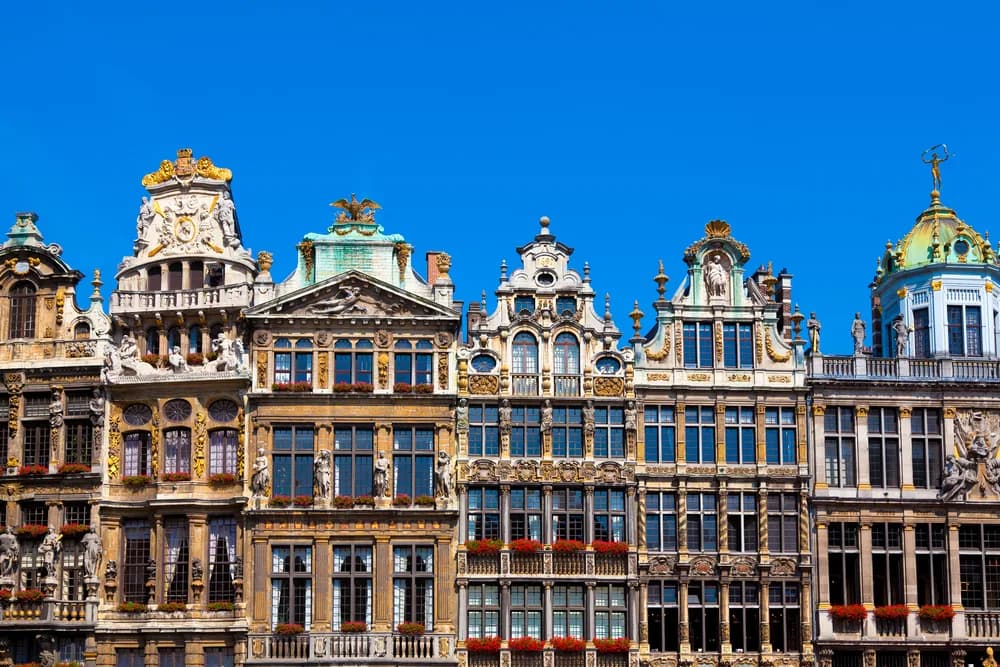 bruksel grand place meydani