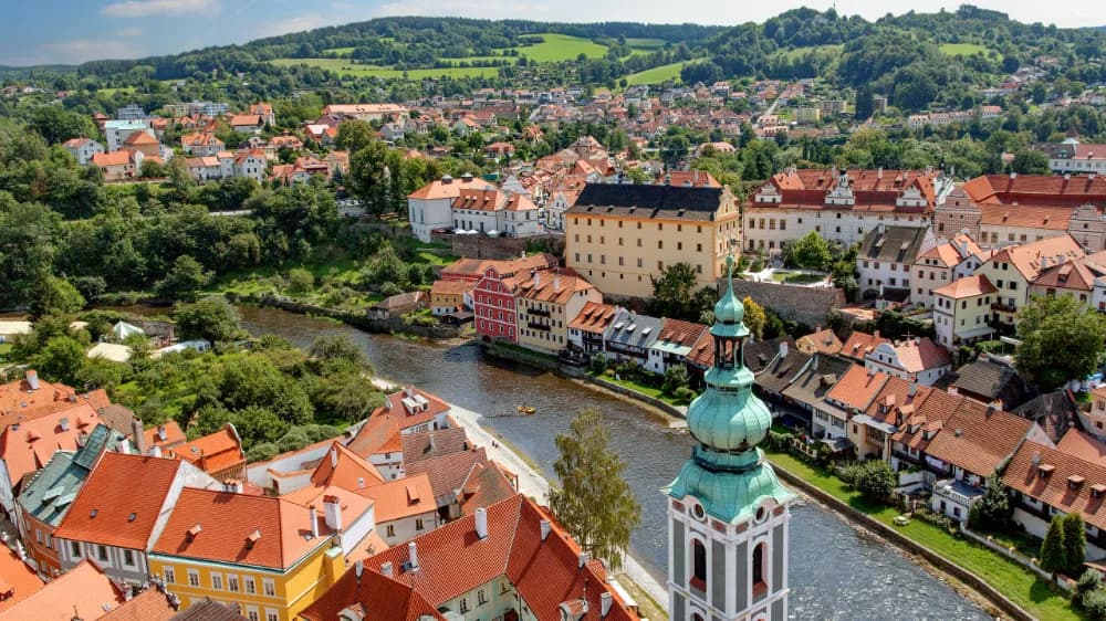 cesky krumlov eski sehir