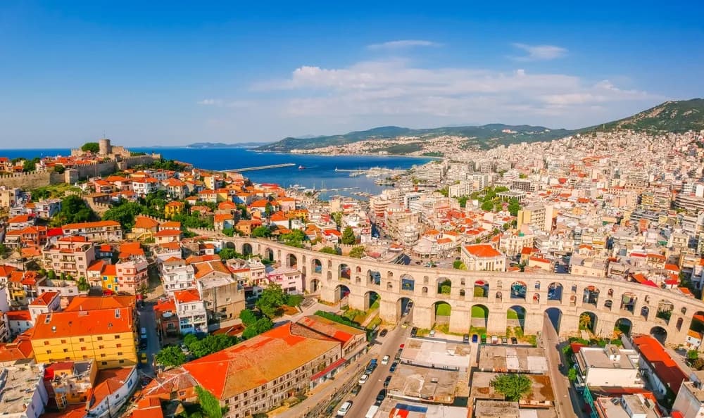 kavala su kemerleri tarihi